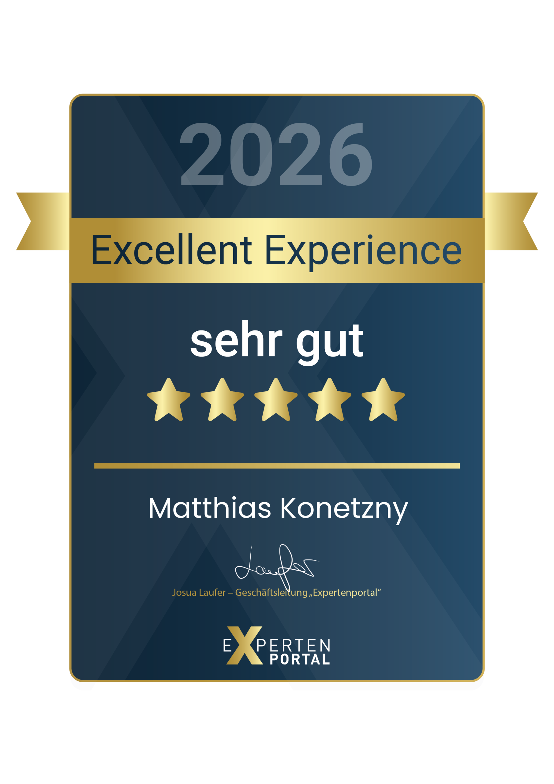Siegel_Excellent Experience